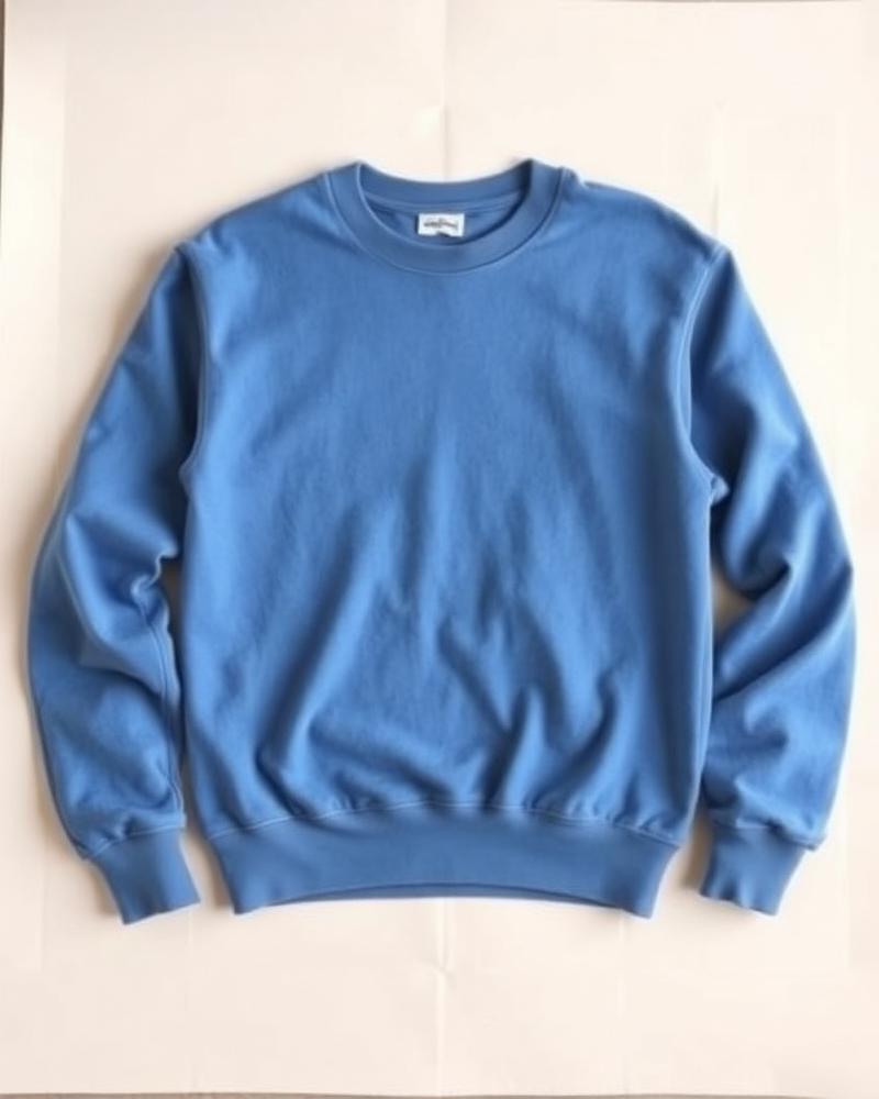 Vintage Wash Blue Crewneck