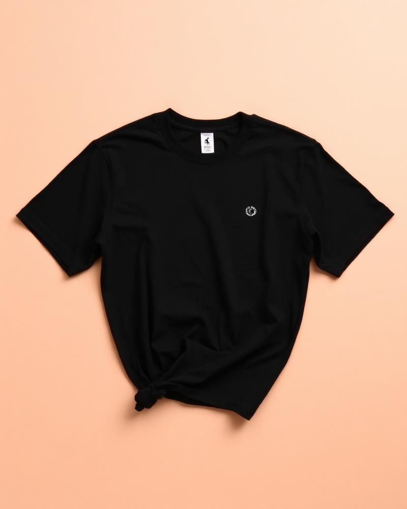 Logo Graphic Tee — Black