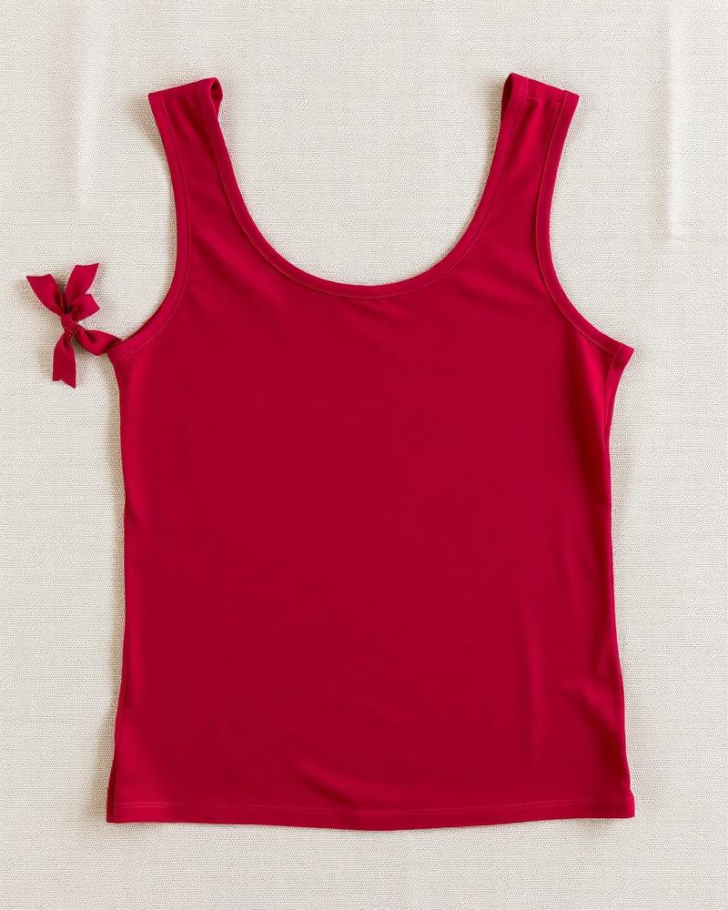 Seamless Tank — Berry