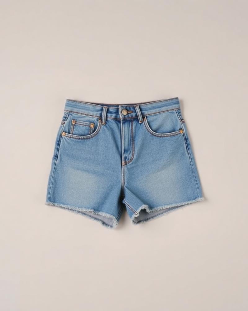Mom Short — Vintage Wash