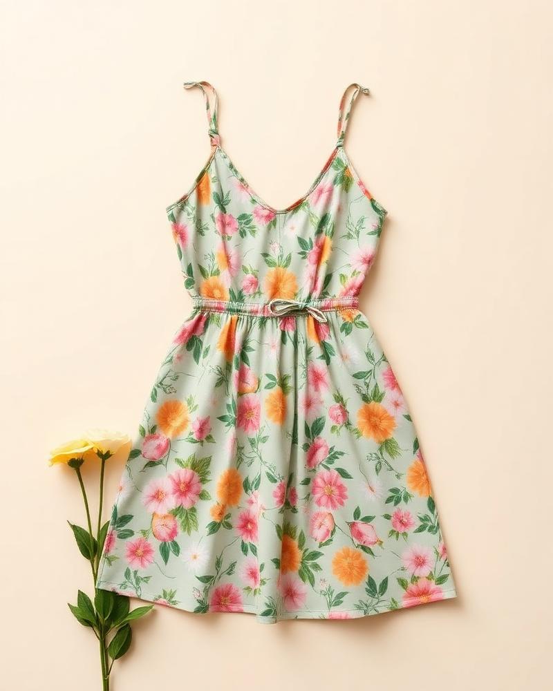 Strappy Garden Dress