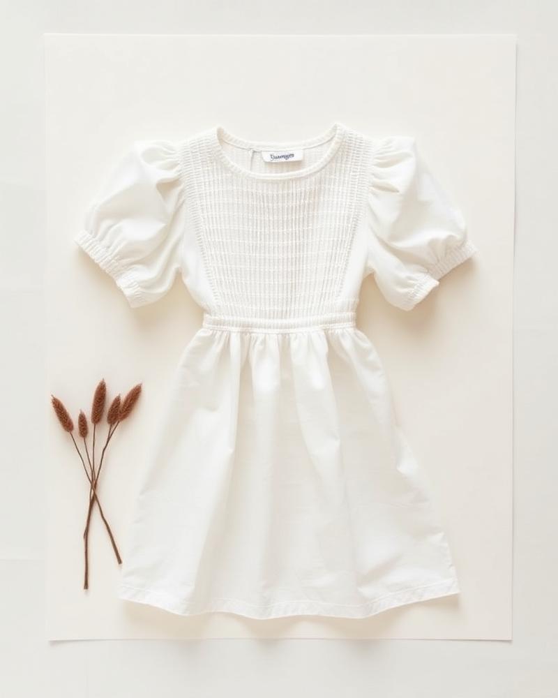 Smocked Mini Dress